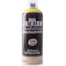 Kitabevimden Artdeco Akrilik Sprey Boya 400 ml Sarı Y-400-150