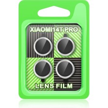 Esranın Dünyası Newface Xiaomi Mi 14T Pro Raze Metal Kamera Lens - Gümüş