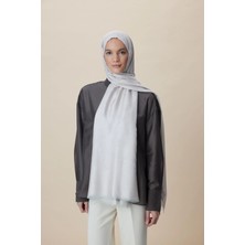 Maisa Jade Modal Ipek Jakarlı Şal 70*200 cm - Açık Pembe