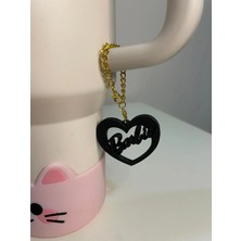 Stanley Barbie Kalp Quencher Termos Bardak Aksesuarı Zincirli Dekoratif Süs