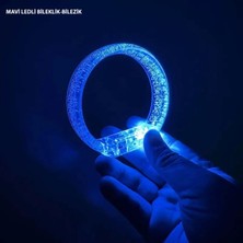 Skygo Mi LED Işıklı Baskı Yapılabilen Pilli Bileklik Bilezik 1,5 cm Genişlik