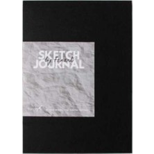 Kitabevimden Fanart Academy Sketch Journal 110 gr 60 Yp A4 Siyah 8664