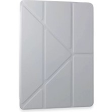 Esranın Dünyası Newface Samsung Galaxy Tab A9 Kılıf Kalemlikli Mars Tablet Kılıfı - Gri