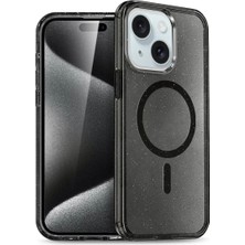 Esranın Dünyası Newface Iphone 15 Plus Kılıf Star Magsafe Kapak - Siyah