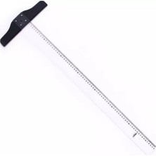 Kitabevimden Hatas T Cetvel Mika Ekonomik (Acryl) Plastik 65 cm 1065