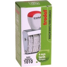 Kitabevimden Trodat Tarih Damgası 4 mm Türkçe 1010