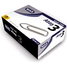 Kitabevimden Mas Ataş Nikel Kaplı No:3 100 Lü 230 (24 Paket)