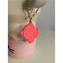 Stanley Sevimli Kedi Quencher Termos Bardak Aksesuarı Zincirli Dekoratif Süs