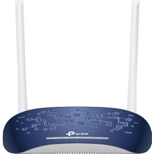 Marmara Qumasch Tp-Lınk TD-W9960, 4 Port, 2.4ghz Wifi, 300MBPS, 2xanten, Vdsl2, Adsl2+ Modem