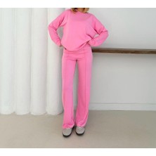 Suya U&S Wear Modal Kumaş Pantolon ve Sweatshirt Takım