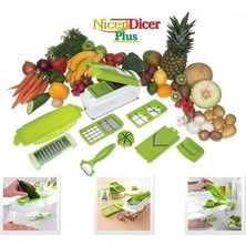 Practika 14 Parça Nicer Dicer Doğrayıcı Hızlı Kesim Dilimleme Mutfak Aleti