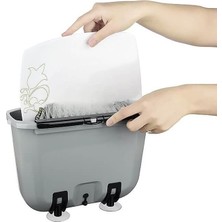 Practika 30 x 12 x 20 cm Vantuzlu Bulaşık Yıkama Fırçası Su Tasarrufu Plastik Temizlik Aracı