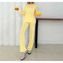 Suya U&S Wear Modal Kumaş Pantolon ve Sweatshirt Takım