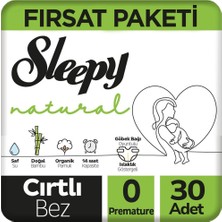 Sleepy 0 Beden Prematüre Bebek Bezi 30 Adet