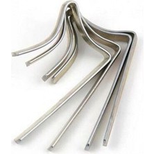 Practika 2.5 cm Metal Table Clamp Set Of 4 For Secure Tablecloth Holding