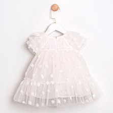 Cumino Alına Kız Çocuk Tül Elbise