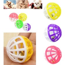 Practika 3.5 cm Pet Rattle Play 100 Pack Colorful Interactive Cat Toy