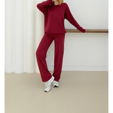 Suya U&S Wear Modal Kumaş Pantolon ve Sweatshirt Takım