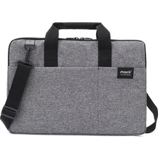 Marmara Qumasch Mack MCC-702 14.1" Cıty Fıt Eco Notebook Çantası Gri