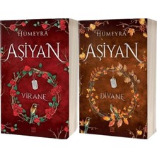 Dokuz Yayınları Aşiyan 1 Virane Ciltli ve Aşiyan 2 Divane Ciltli (Hümeyra) 2li Set