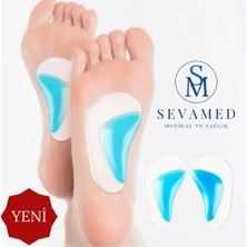 Düz Tabanlar Için Ark Desteği, Ark Ayak Boşluğu Doldurucu, Içe Basma Önleyici, Silikon Ayak Tabanlığı Kırmed