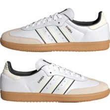 adidas Erkek Samba Og Spor Ayakkabı ID1480 Renkli Tabanı ile Konforlu Tasarım Sunuyor