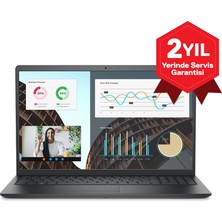 Marmara Qumasch Dell Vostro 3530, N3409PVNB3530_U, I5-1334U, 15,6&amp;quot; Fhd, 8gb Ram, 512GB Ssd, Paylaşımlı Ekran Kartı, Free Dos Notebook