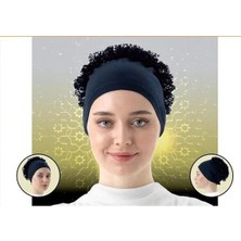 Practika Dikişli Fırfırlı Bone Bandana Nefes Alabilen Kumaş Günlük Kullanım Için Rahat