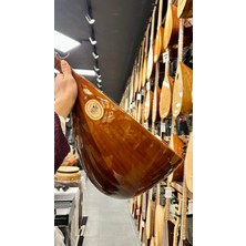 Pena Müzik Merkezi Kısa Sap Yarı Profesyonel Ceviz Bağlama 40 Tekne Jak Girişli