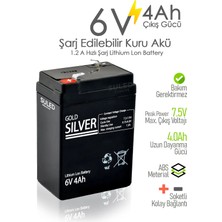 Suled 4ah Bakımsız Kuru Akü