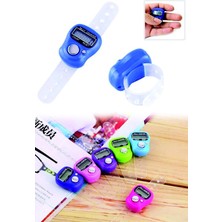 Practika 2.7x1.5 cm Ring Zikirmatik 5 Pieces Adjustable Silicone Prayer Counter