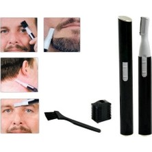 Practika 0.1 mm Sakal & Favori & Burun Kulak Kıl Alma Makinesi Seyahat Kullanımı Için