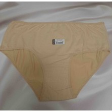 Shine Elagance Büyük Beden Küçük Puantiyeli %100 Pamuk Tutku Kadın Bato Külot Yüksek Bel