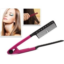 Practika 23X3 cm Hair Straightening Comb Styling Brush No Electricity Required Plastic