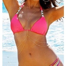 Practika Adjustable Body Chain Necklace For Women - Drop - Beach & Party Wear