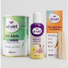 Vi Vet Sir Agda 800 ml Azulen 3 Lü Set Temizleme Yagı ve Agdabezli