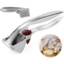 Practika 14.5 cm Garlic Press Pitter Metal Ergonomic Tool For Cooking