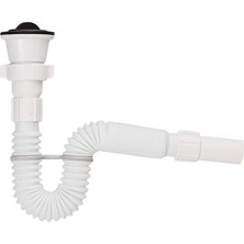 Marmara Qumasch Japar Lavabo ve Evye Sifonu 32 mm Çıkışlı