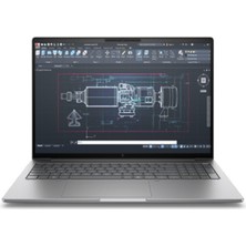 Marmara Qumasch Hp Nbw B30HGES Zbook 8 G1I 16 U7-255H 16GB (1X16GB) 512GB SSD Nvıdıa Rtx 500 Ada 4gb 16" W11P 3 Yıl