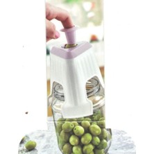 Practika Zeytin Çizme Aparatı Huni Modeli 3 Jiletli Parmak Koruma ile Kullanım