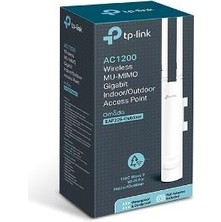 Marmara Qumasch Tp-Lınk Omada EAP225-OUTDOOR AC1200 1xgbıt RJ45 300MBPS/2.4GGZ/867MBPS/5GHZ Access Poınt (Adaptörlü)
