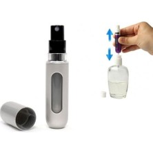 Practika 4 ml Parfüm Şişesinden Dolabilir Cep Parfüm Şişesi Alüminyum Mini Taşıma