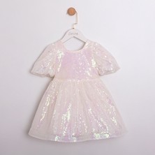 Cumino Payet Kız Çocuk Elbise