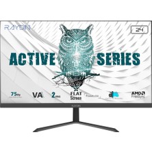 Marmara Qumasch Raydın Alısa, 24&amp;quot;, 2ms, 75Hz, Full Hd, D-Sub, Hdmı, Frameless, Va LED Monitör (Siyah)