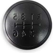 Esranın Dünyası 6 Vites Topuzu Plakası, Siyah, 2004-2010 Uyumlu