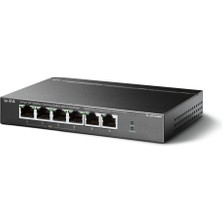 Marmara Qumasch Tp-Lınk TL-SF1006P, 6 Port, Megabit, 4 Port Poe 67W, Yönetilemez, Metal Kasalı Switch