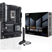 Marmara Qumasch Asus Tuf Gamıng B860-PLUS Wıfı Ddr5 8666MT/S 1xhdmı 1xdp 3xm.2 Type-C Atx 1851P (Intel Ultra Processors Serıes 2)
