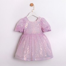 Cumino Payet Kız Çocuk Elbise