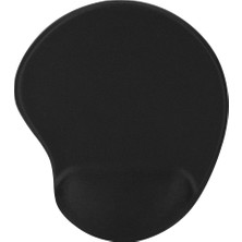 Marmara Qumasch Addıson 300521, 250X197X5MM, Bileklik Destekli, Mouse Pad (Siyah)