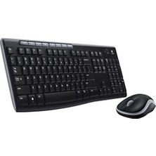 Marmara Qumasch Logitech MK270 Q Kablosuz USB Siyah Multimedya Klavye/mouse Set 920-004525